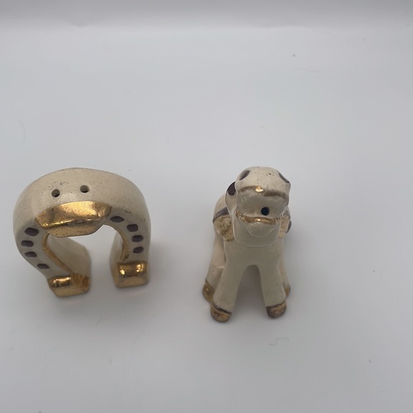 Mcm Vntg Donkey Salt & Pepper Shakers - Picture 2 of 6